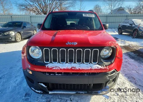 2017 Jeep Renegade Sport z USA, uszkodzony, nr VIN ZACCJAAB5HPF54625